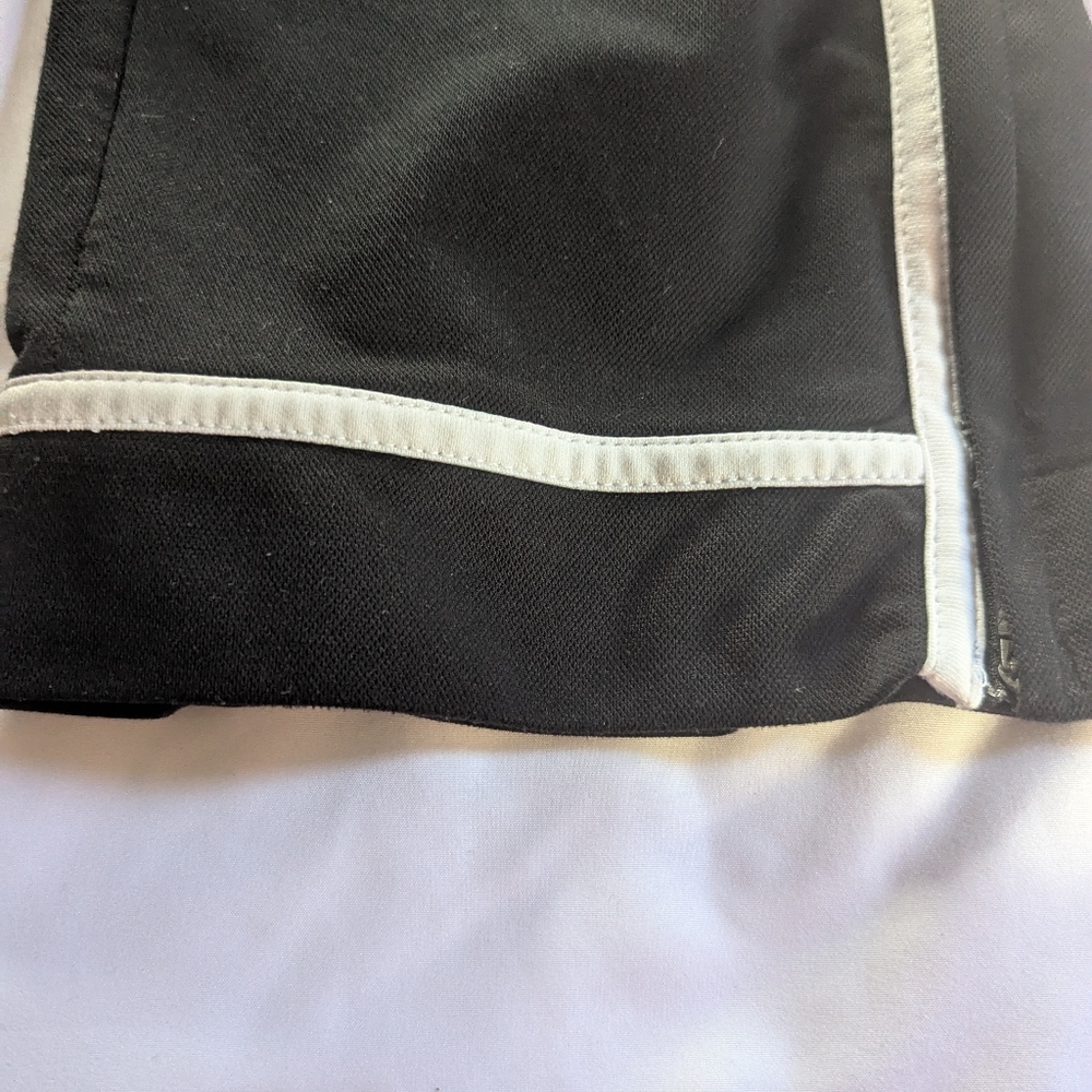 Nike Men's Large Black Joggers With Pockets, Drawstring And White Stripe‎ - Picture 2 of 6
